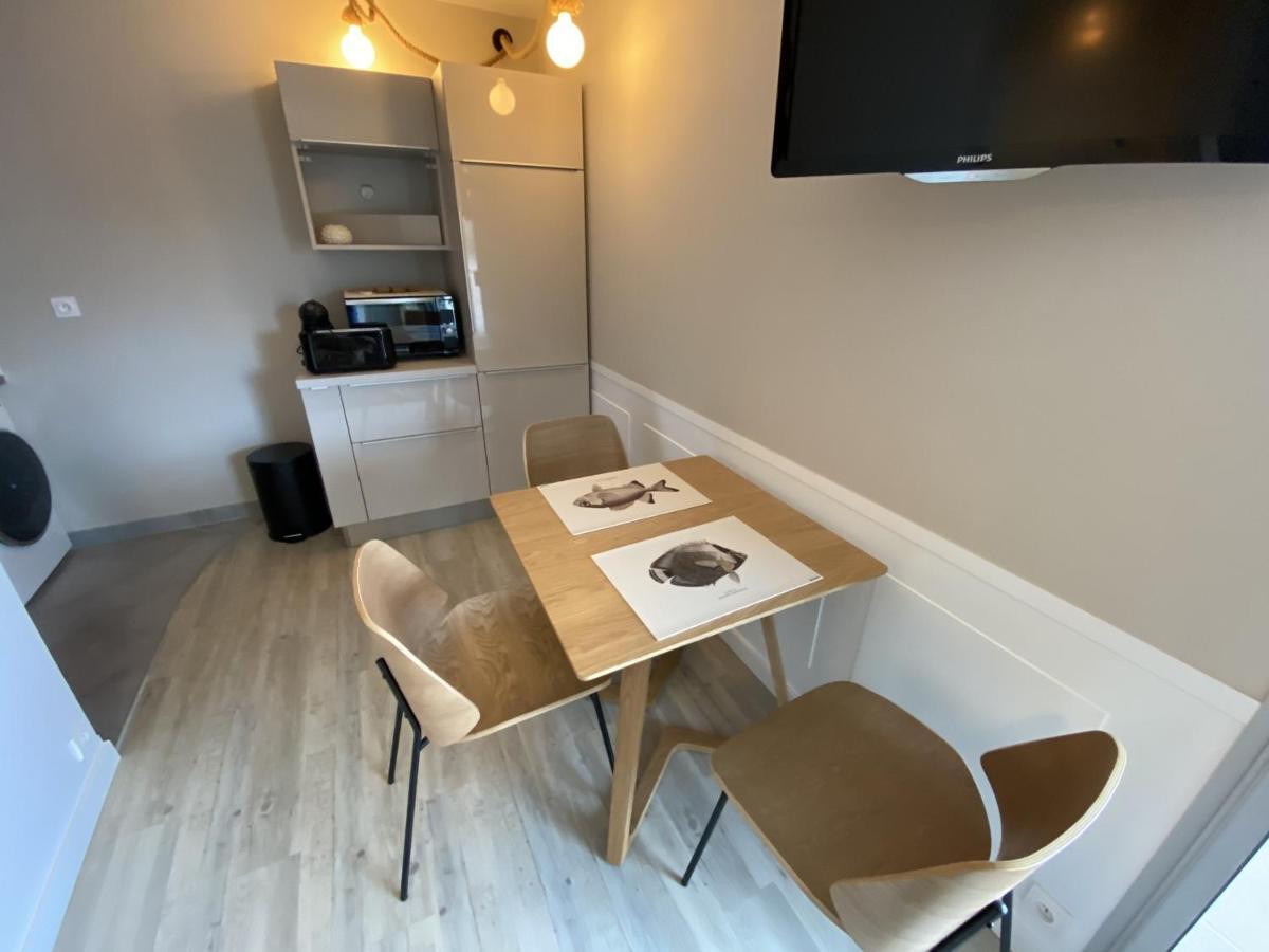Studio Neuf En Front De Mer Avec Terrasse Et Parking, Ideal Pour 3 Personnes - Fr-1-474-147 Arcachón Exterior foto