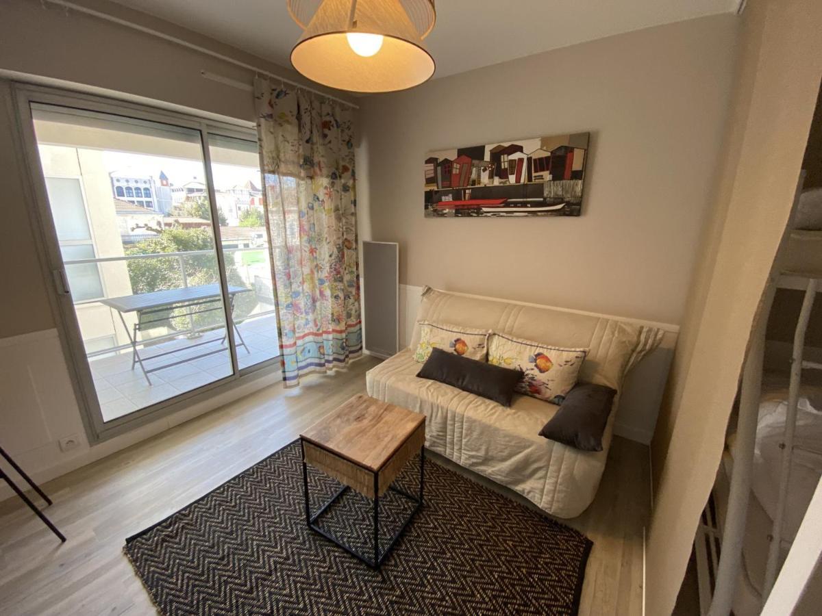 Studio Neuf En Front De Mer Avec Terrasse Et Parking, Ideal Pour 3 Personnes - Fr-1-474-147 Arcachón Exterior foto
